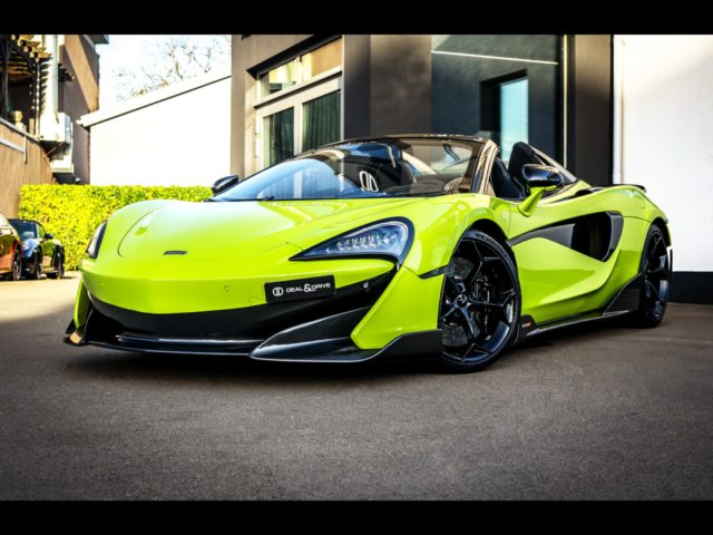 McLaren 600LT Spider 3.8 V8 600 – PPF - LIME GREEN ELITE PAINT