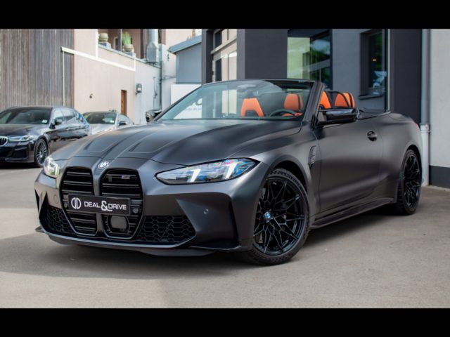 BMW M4 COMPETITION M XDRIVE CABRIOLET (530 CH) - BMW INDIVIDUAL FROZEN BLACK METALLIC – FULL XPEL
