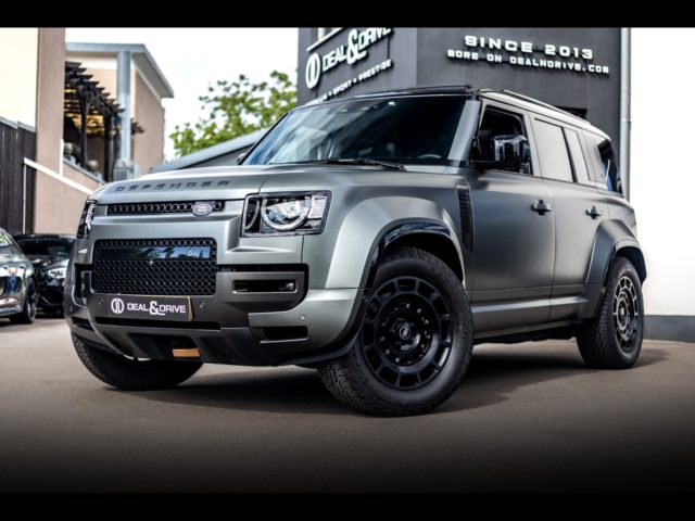 Land Rover Defender 110 V8 P635 MHEV OCTA AWD EDITION ONE - FAROE GREEN - FULL SATIN XPEL