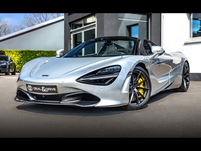 McLaren 720S SPIDER 4.0 V8 720 - PACK STEALTH - FULL XPEL - SUPERNOVA SILVER ELITE PAINT