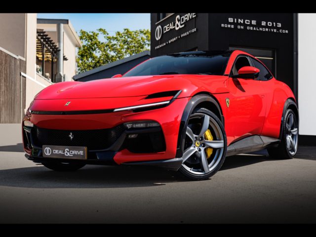 Ferrari Purosangue 6.5 V12 725 CH - FULL CARBON EXT - ROSSO CORSA - NOVITEC EXHAUST