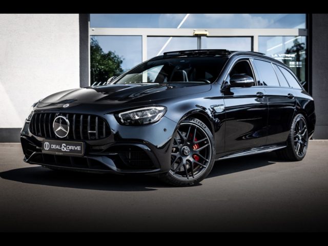 Mercedes E 63 AMG S T-MODELL (612 CH) - CARBON PACKAGE - OBSIDIAN BLACK METALLIC
