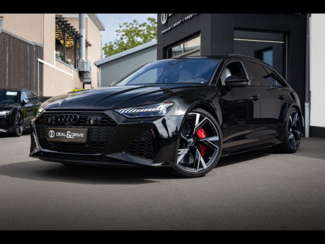 Audi RS6 AVANT 4.0 TFSI QUATTRO TIPTRONIC - RS DYNAMIQUE PLUS PACK (V/MAX: 305 km/h) - MYTHOS BLACK